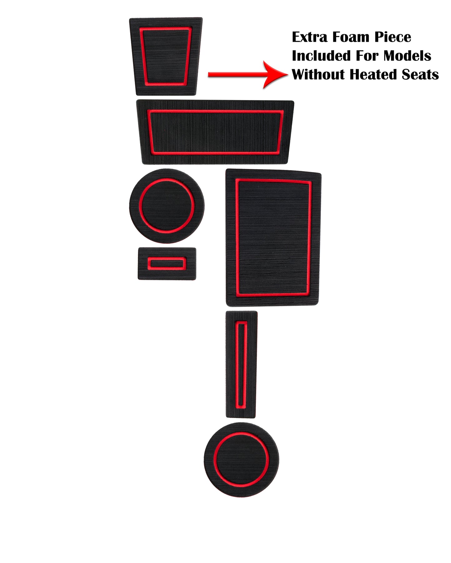 Tufskinz Foam Cup Holder Inserts | '10 - '24 4Runner