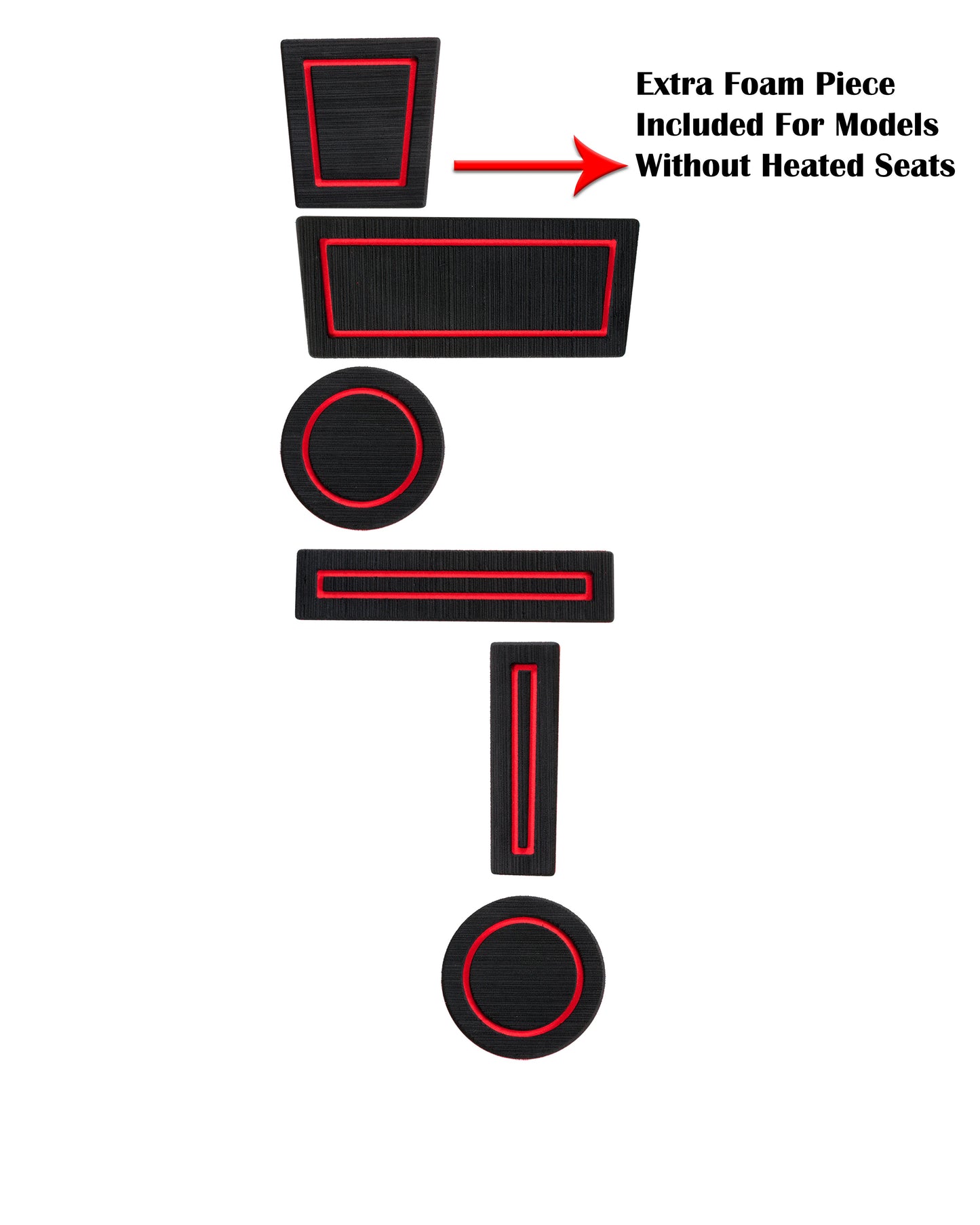 Tufskinz Foam Cup Holder Inserts | '10 - '24 4Runner