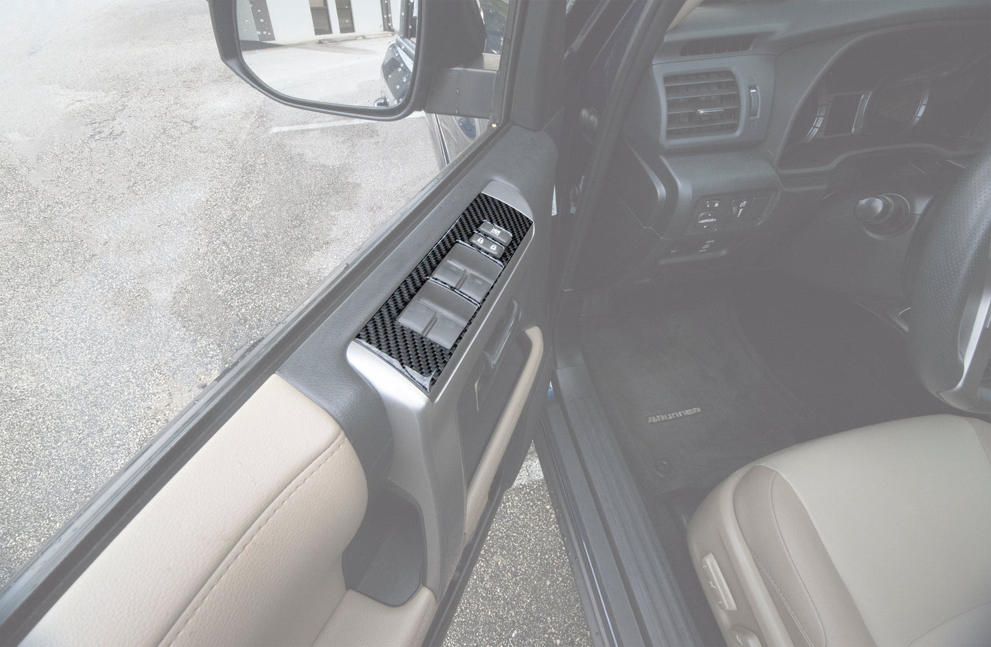 Tufskinz Side Door Control Accent Trim | '14 - '24 4Runner