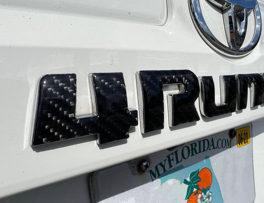 Tufskinz Rear Hatch Letter Overlays | '10 - '24 4Runner