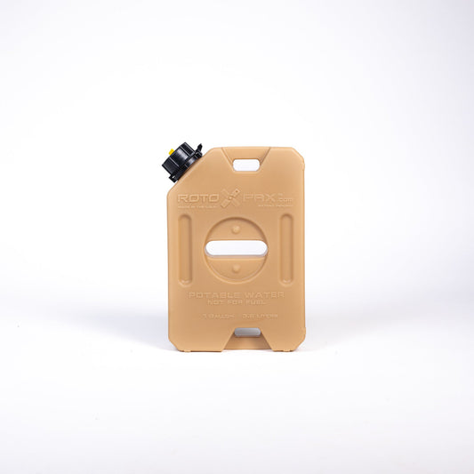 1 Gallon Water Storage - Tan