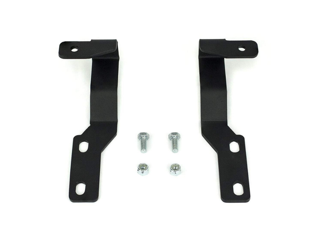 Cali Raised Low Profile LED Ditch Light Mounting Brackets | '05 - '15 Tacoma