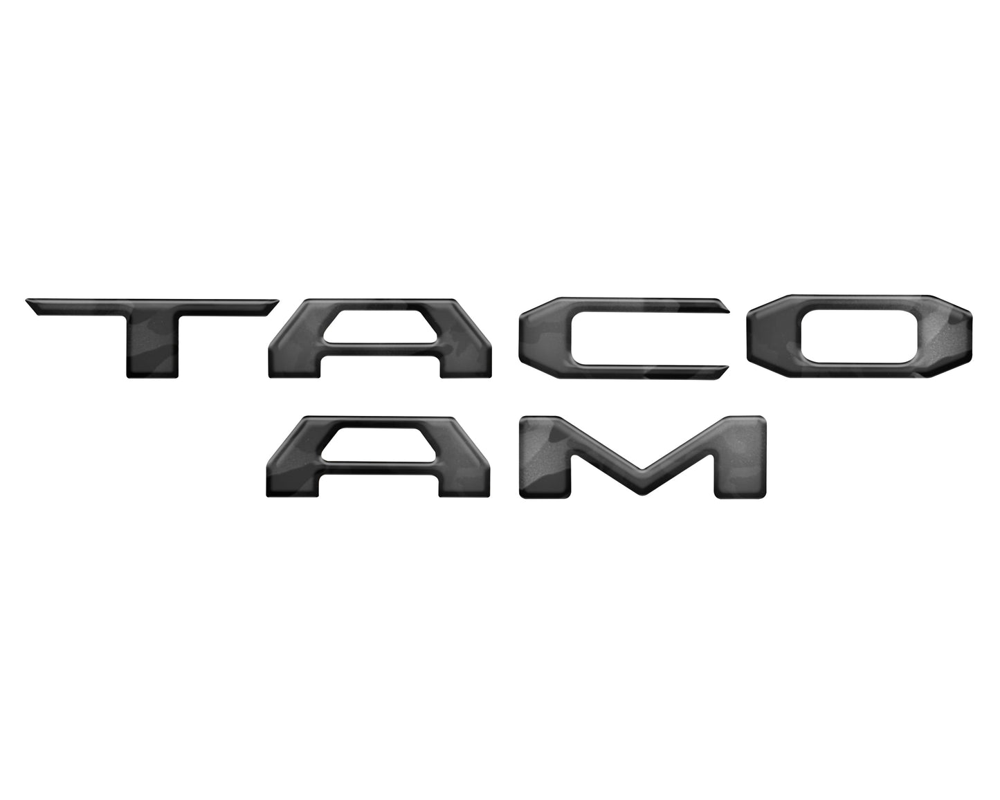 Tufskinz Tailgate Letter Inserts | '16 - '23 Tacoma