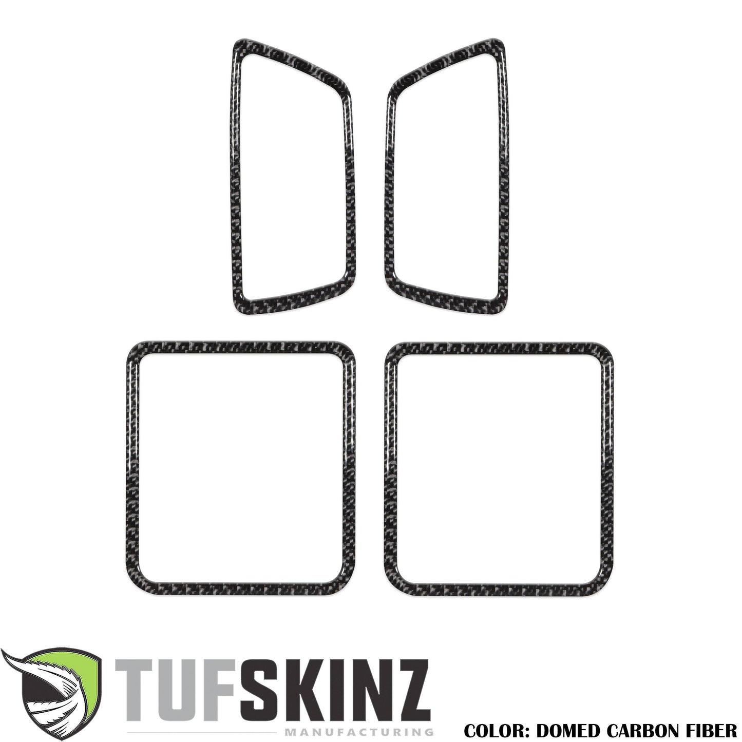 Tufskinz Door Handle Surround Accent Overlays | '16 - '23 Tacoma