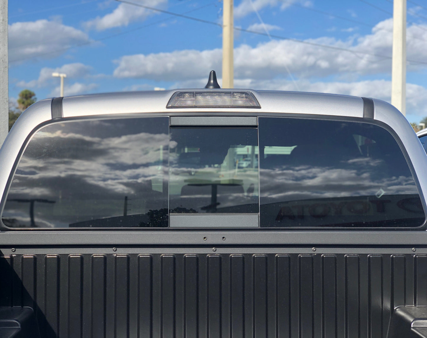 Tufskinz Rear Power Sliding Window Accent Overlays | '16 - '23 Tacoma