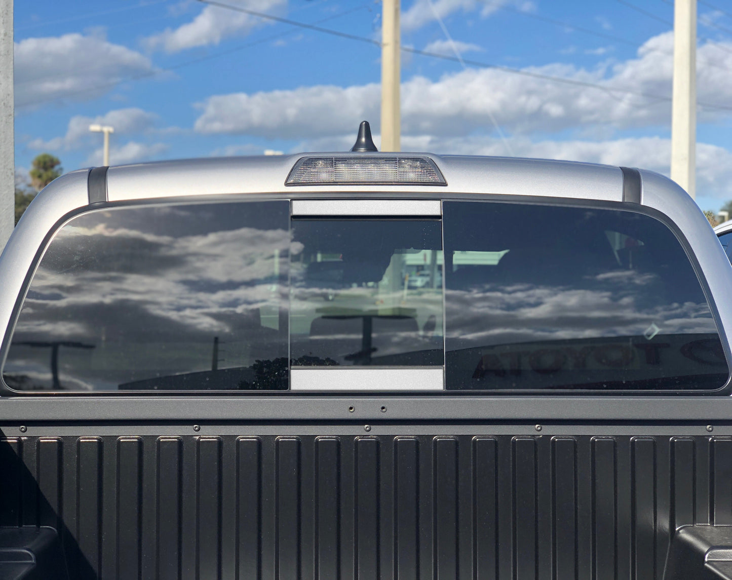 Tufskinz Rear Power Sliding Window Accent Overlays | '16 - '23 Tacoma