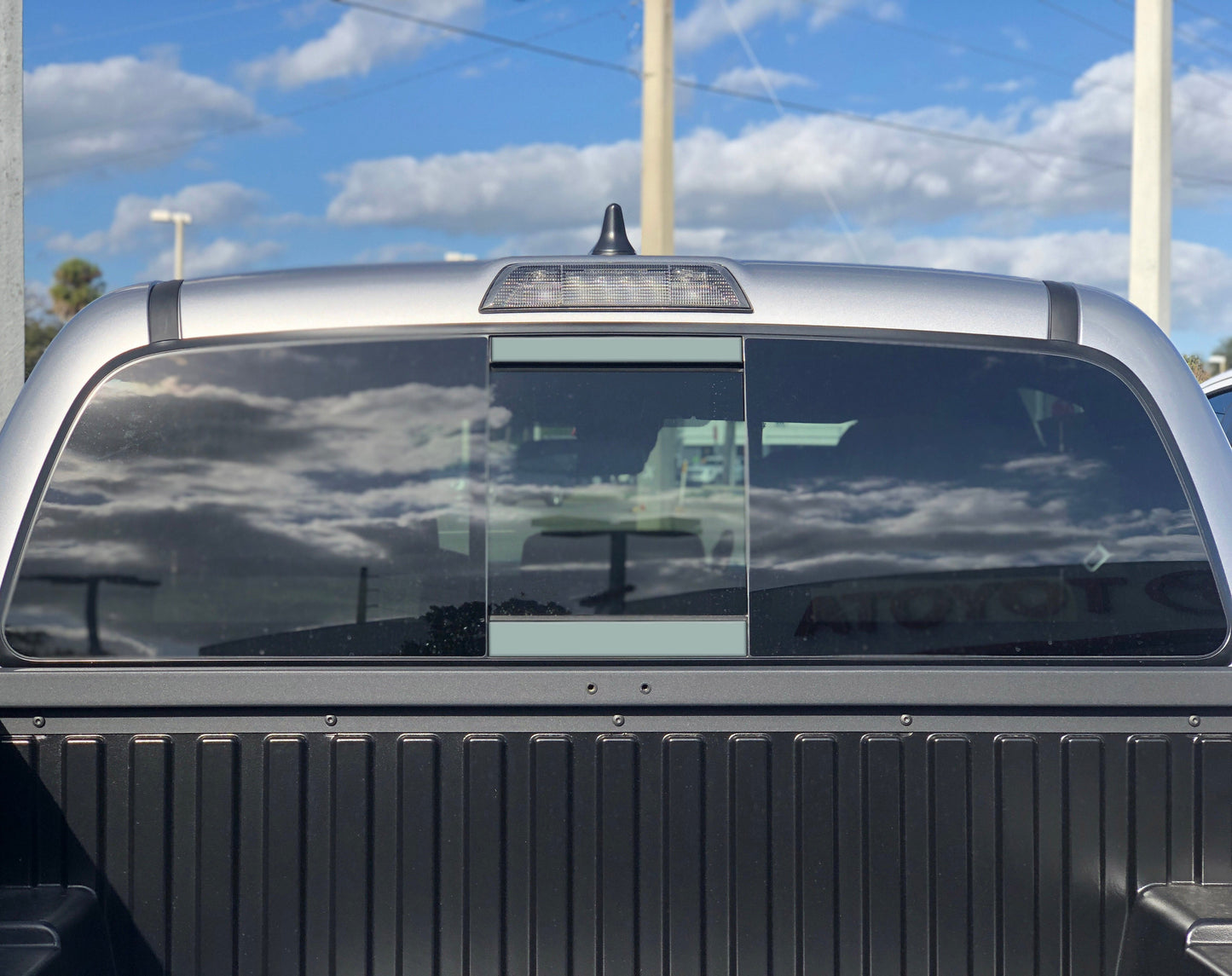 Tufskinz Rear Power Sliding Window Accent Overlays | '16 - '23 Tacoma