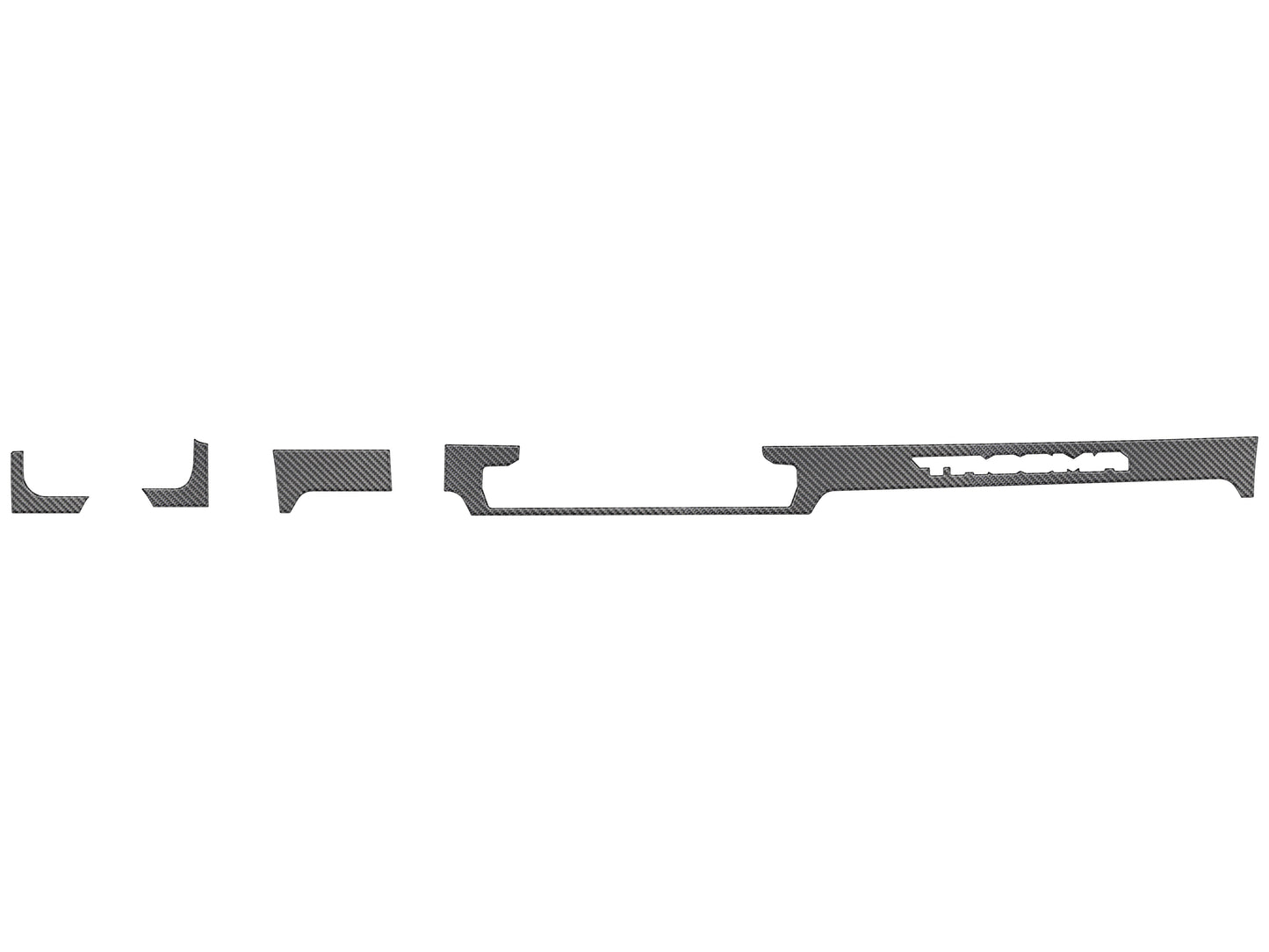 TufSkinz Dash Accent Trim | 2024+ Tacoma