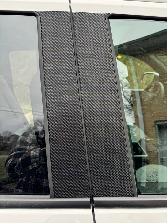 Tufskinz Door Pillar Overlays | 2024+ Tacoma