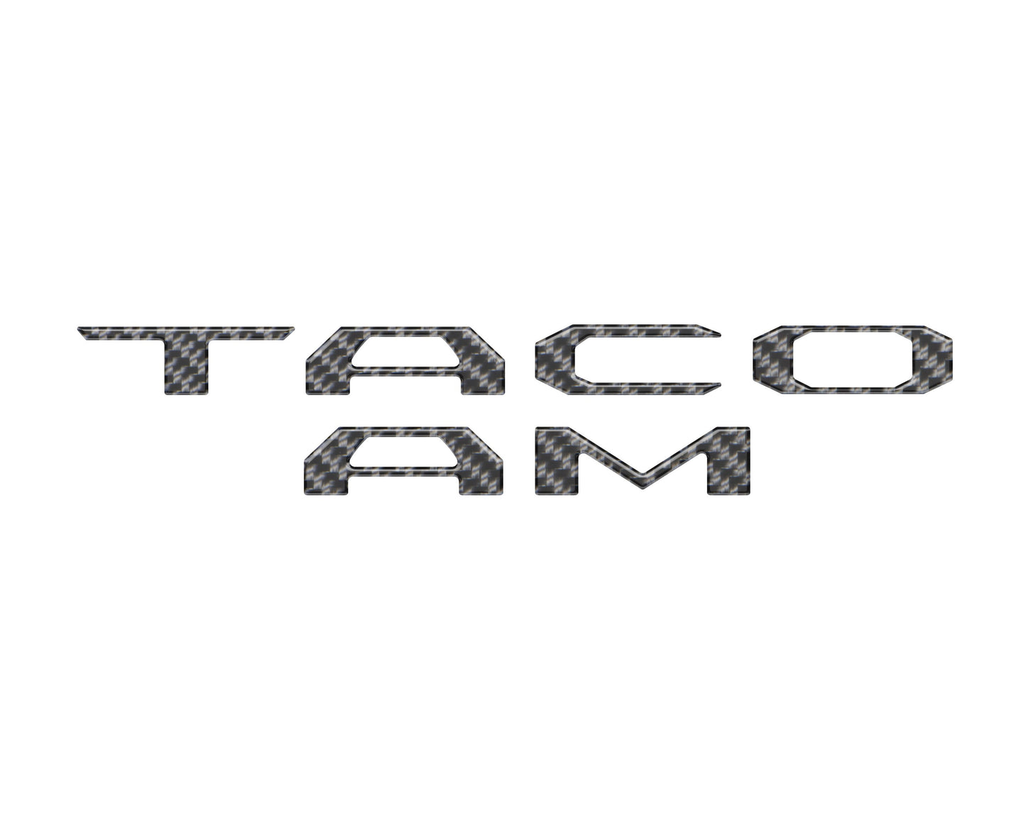 Tufskinz Glovebox Letter Overlays | 2024+ Tacoma