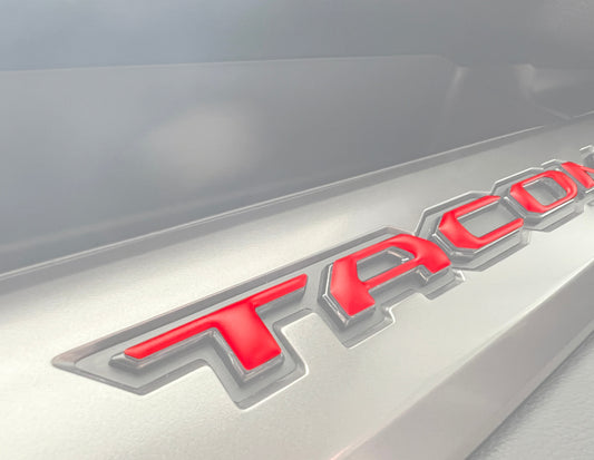 Tufskinz Glovebox Letter Overlays | 2024+ Tacoma