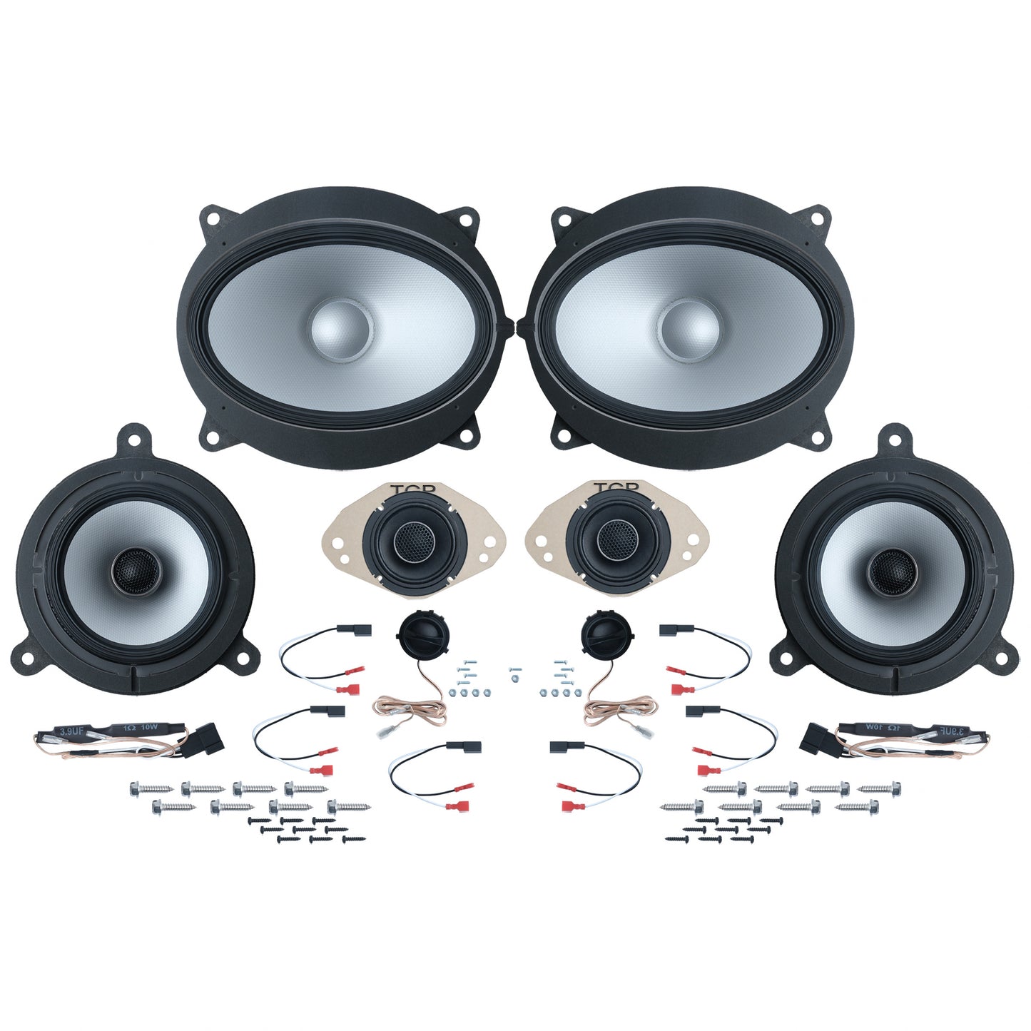 Alpine 6 or 8 Speaker Plug & Play Bundle | 2024+ Tacoma