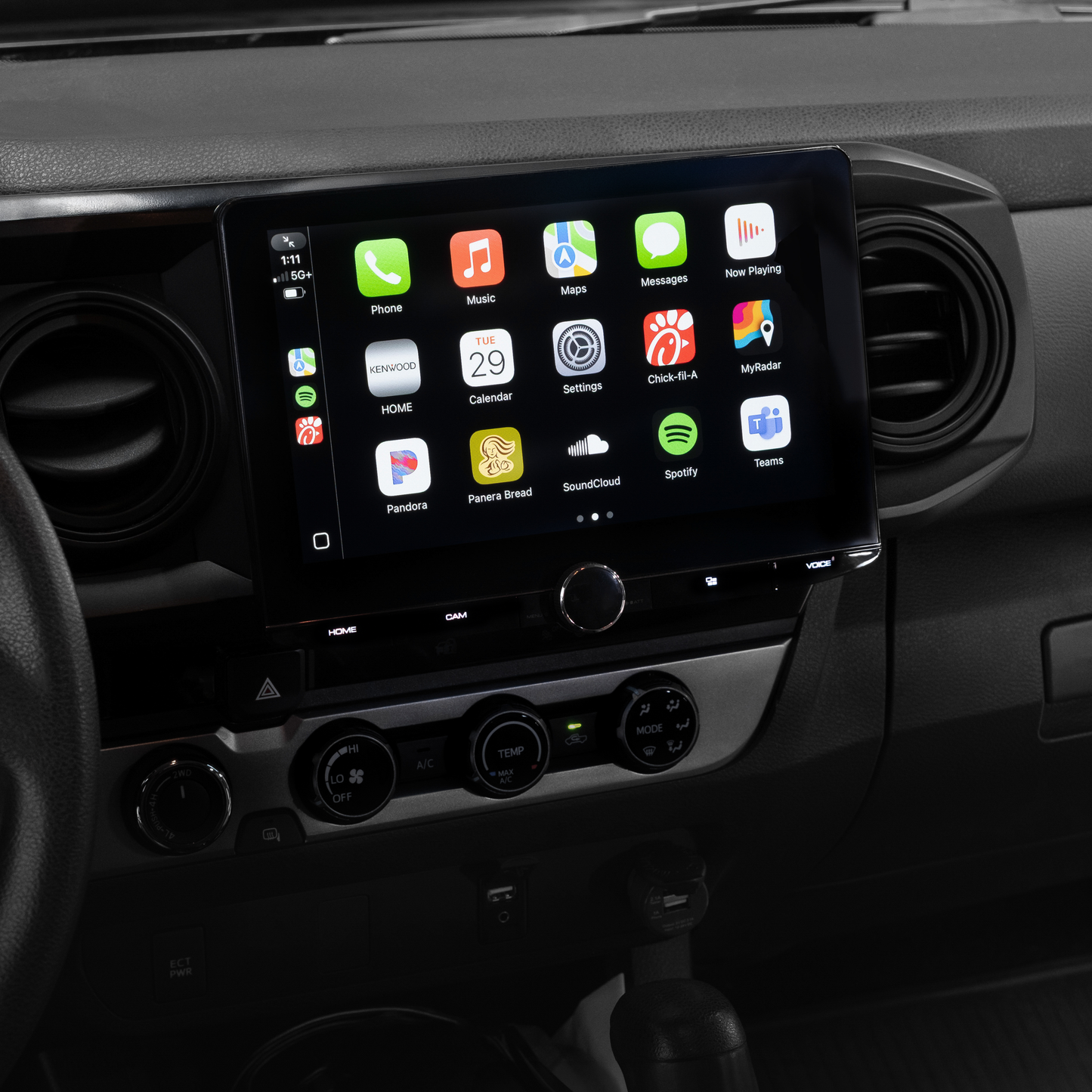 Kenwood DMX-1058XR Plug & Play Bundle | '16 - '23 Tacoma