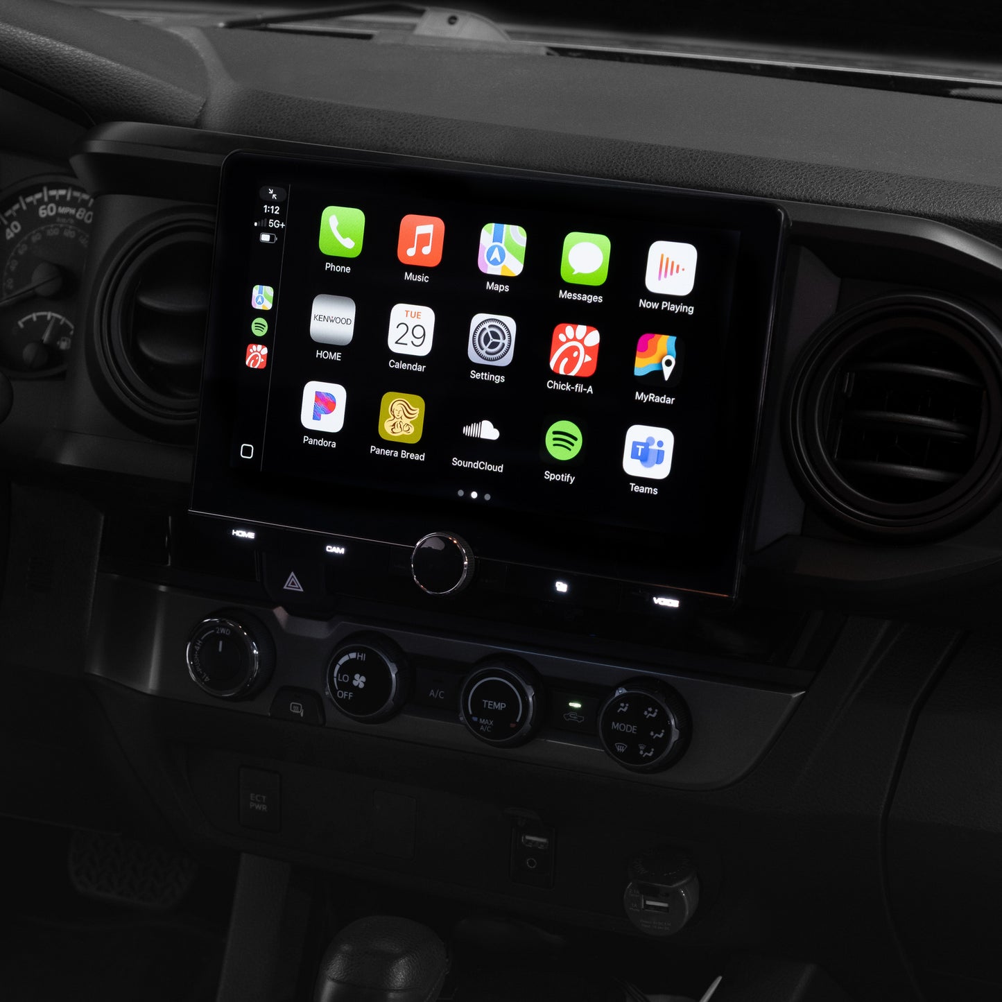 Kenwood DMX-1058XR Plug & Play Bundle | '16 - '23 Tacoma