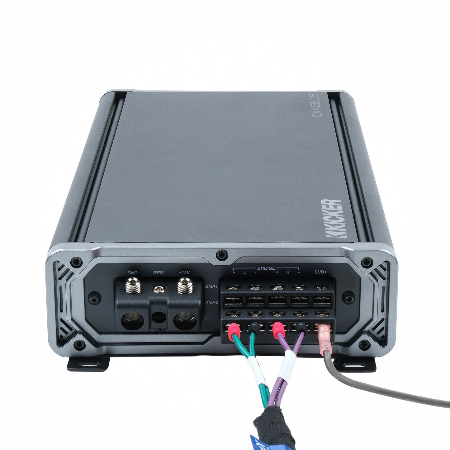 Kicker Plug & Play 5-Channel Amplifier and Down-fire Subwoofer Kit | '10 - '24 4Runner