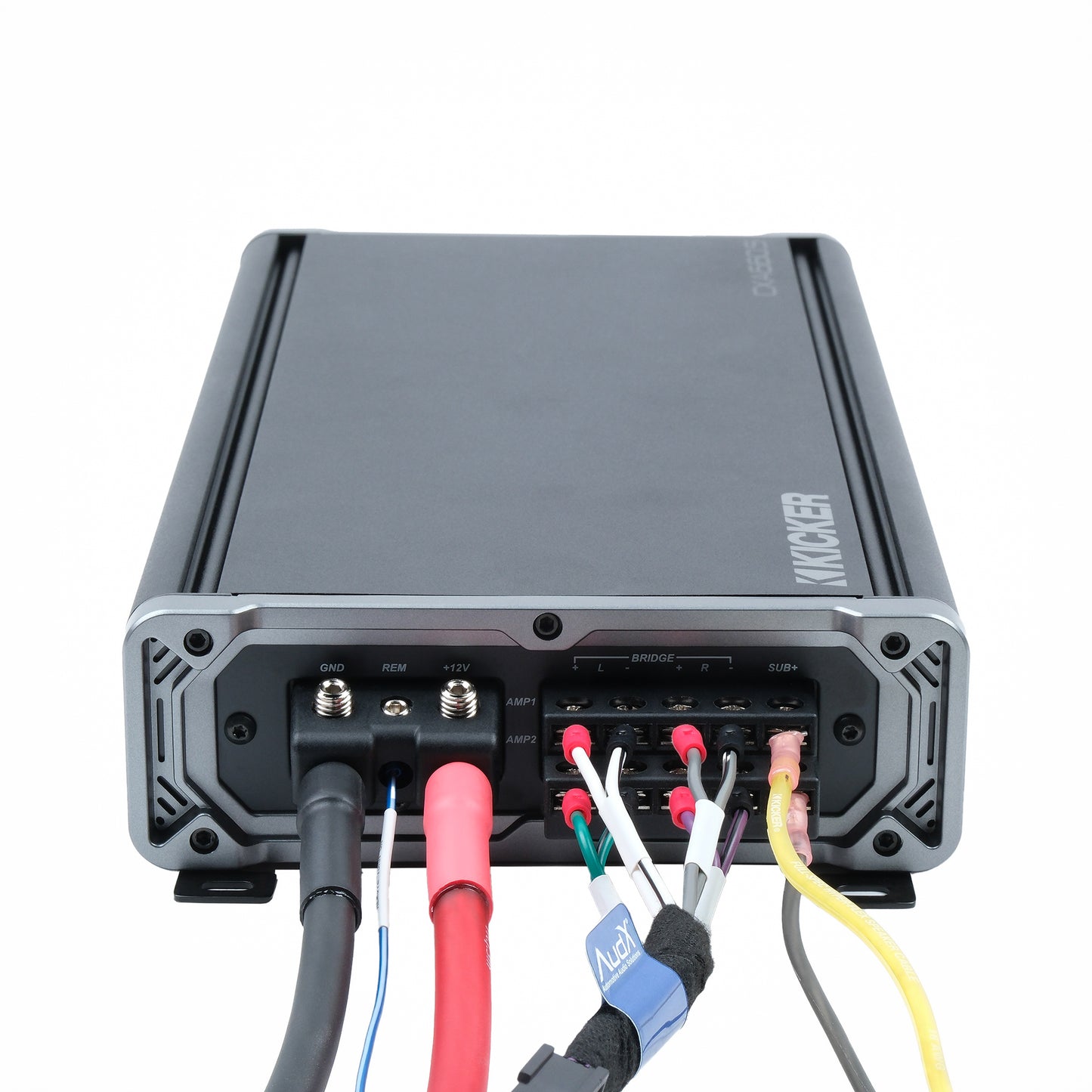 Kicker Plug & Play 5-Channel Amplifier and Down-fire Subwoofer Kit | '10 - '24 4Runner