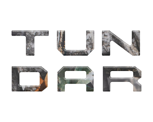 Tufskinz Radio Letter Inserts | '14 - '21 Tundra