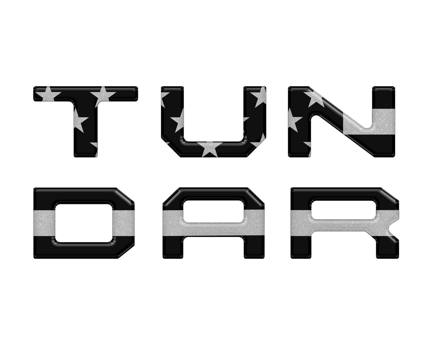 Tufskinz Radio Letter Inserts | '14 - '21 Tundra