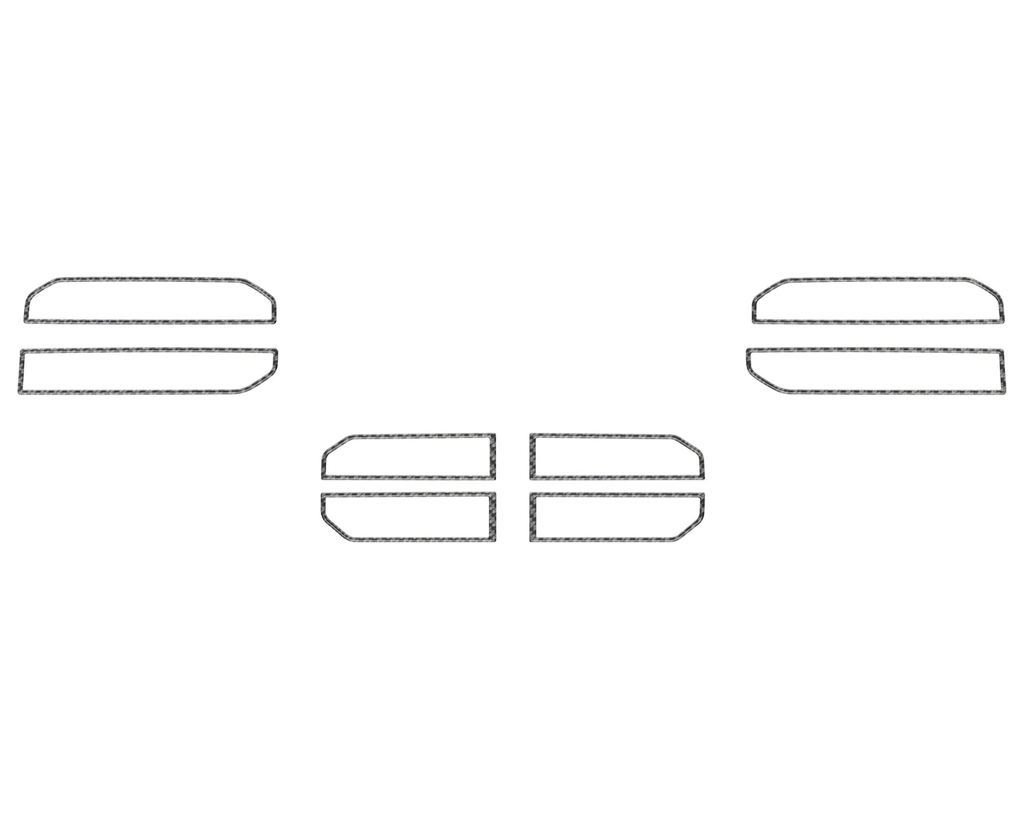 Tufskinz A/C Vent Accent Trim | '22 - '26 Tundra & '23 - '26 Sequoia