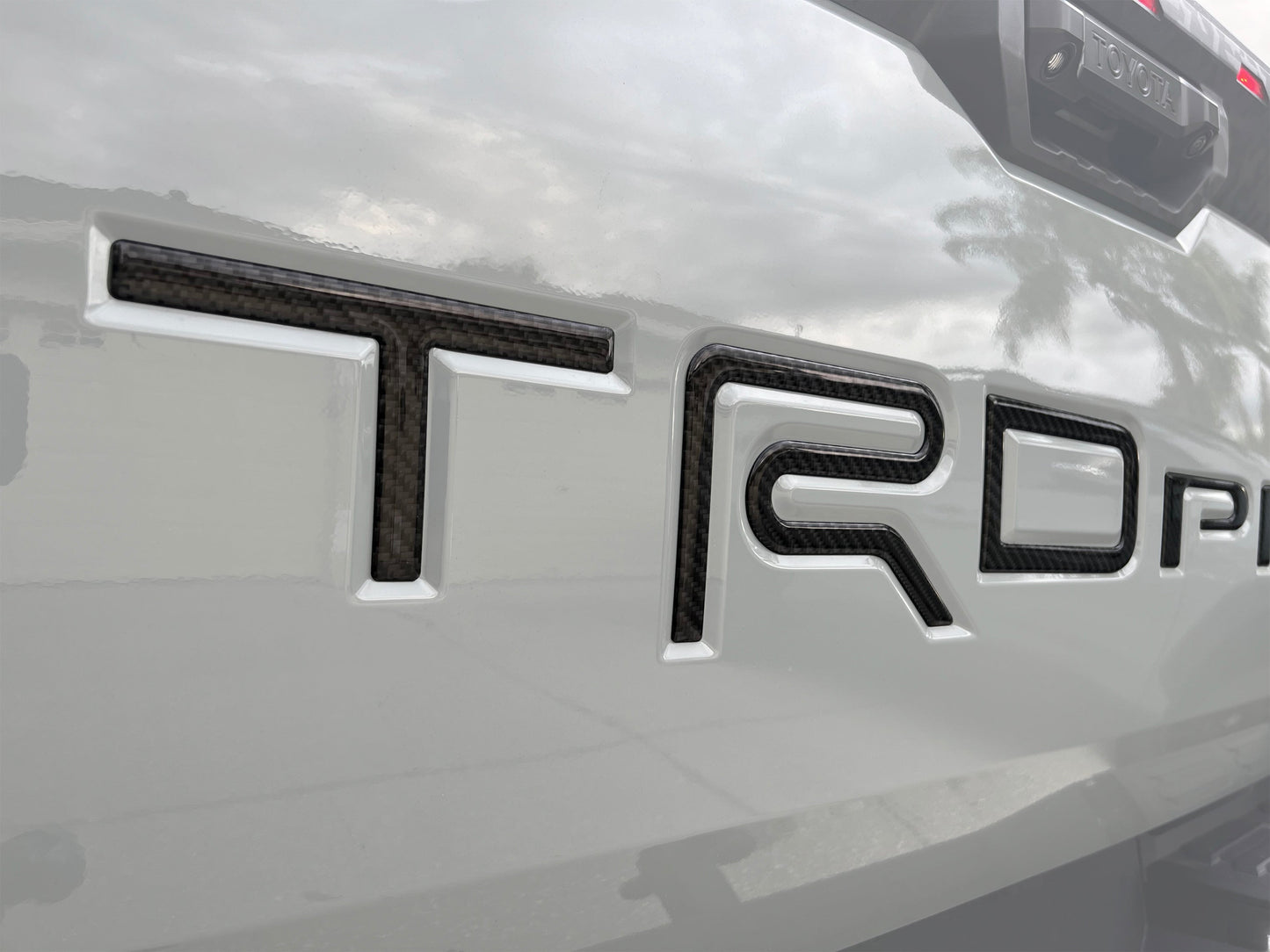 Tufskinz TRD Pro Tailgate Letter Inserts | 2022+ Tundra