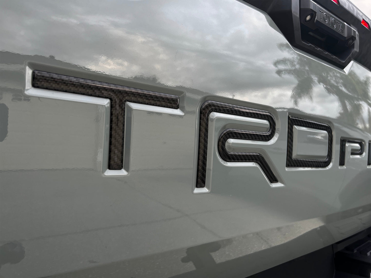 Tufskinz TRD Pro Tailgate Letter Inserts | 2022+ Tundra