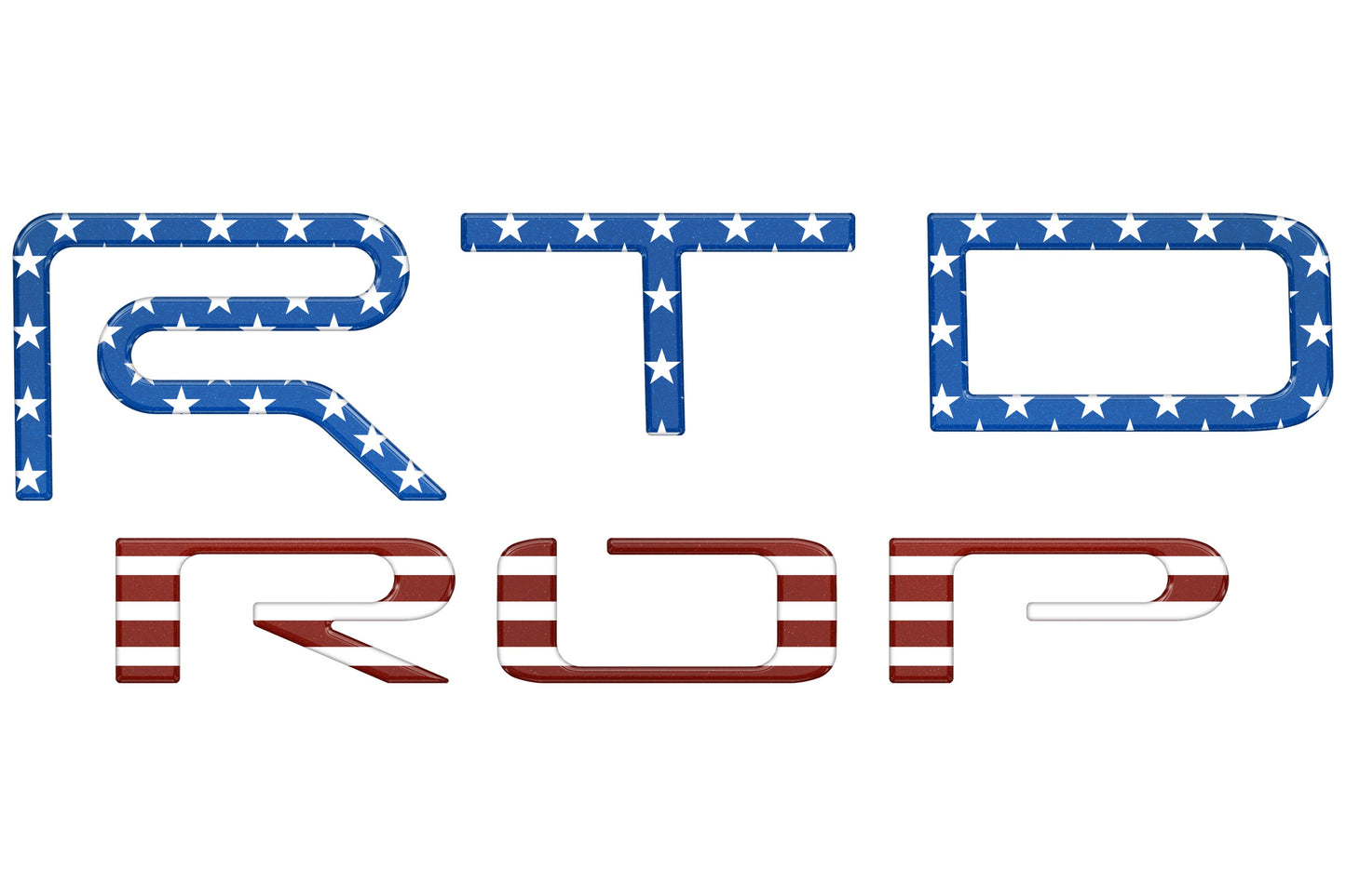 Tufskinz TRD Pro Tailgate Letter Inserts | 2022+ Tundra