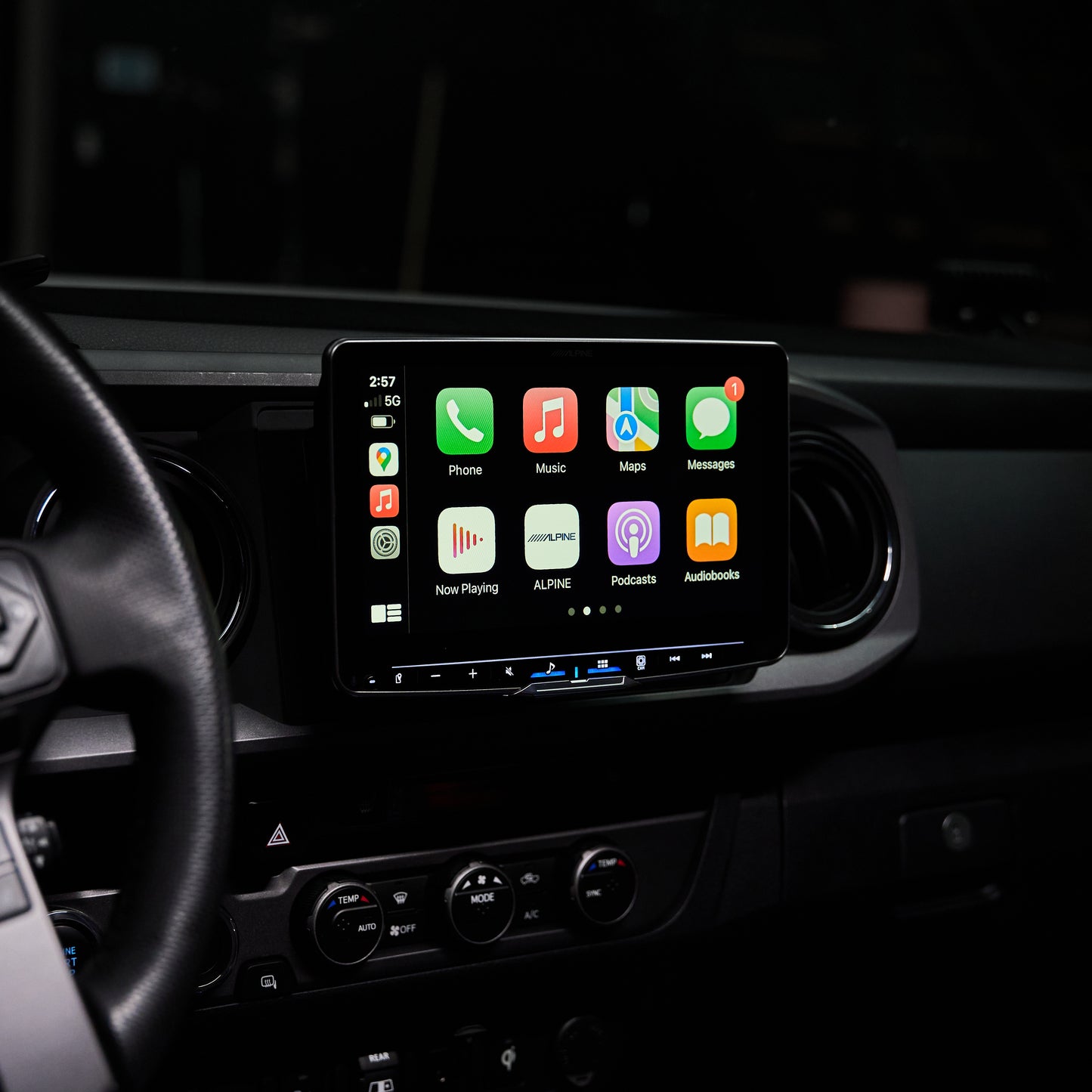 Alpine iLX-F509 Plug & Play Bundle | '16 - '23 Tacoma