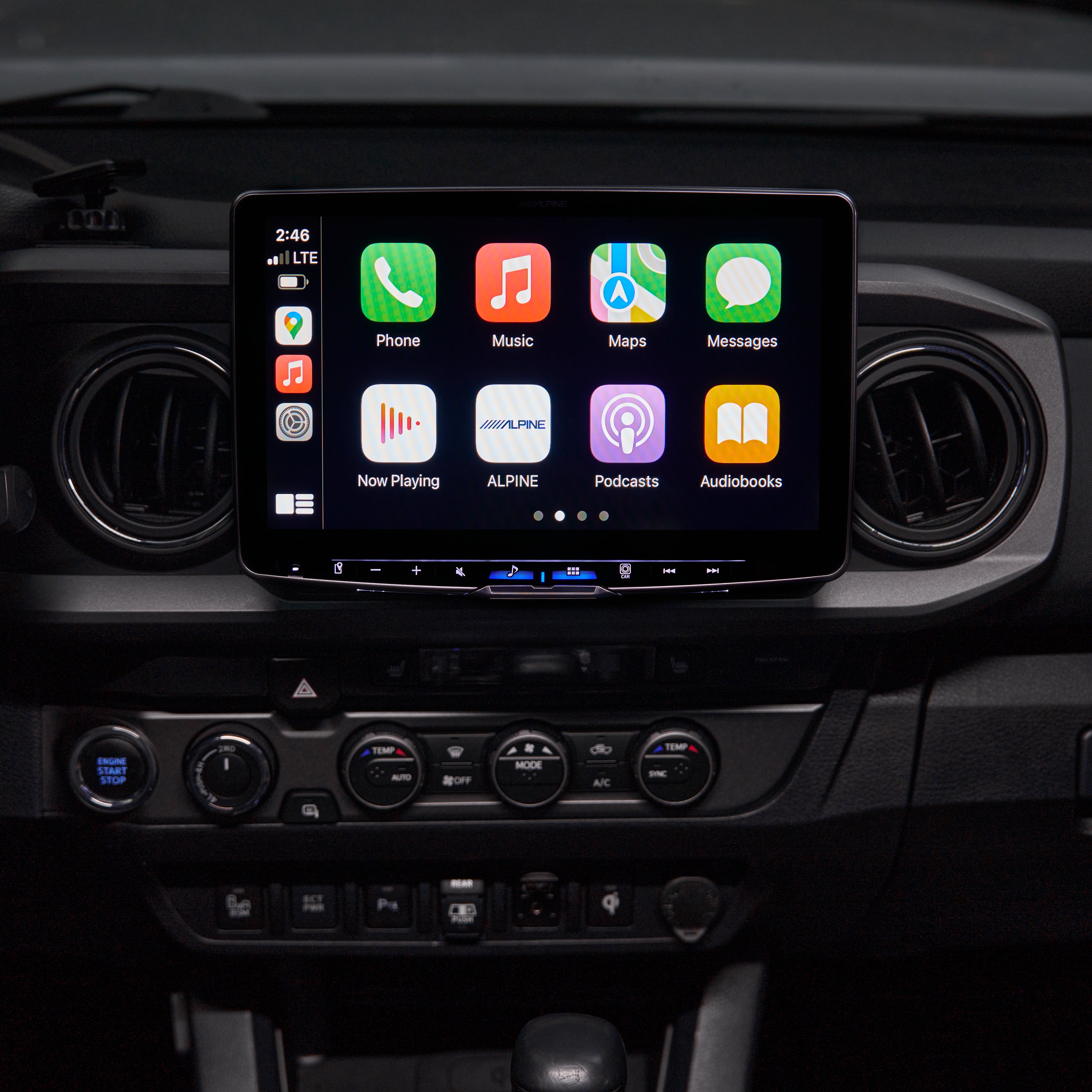 Car Audio Using Ipad As Car Radio Custom Ipad Car Head Unit Alpine