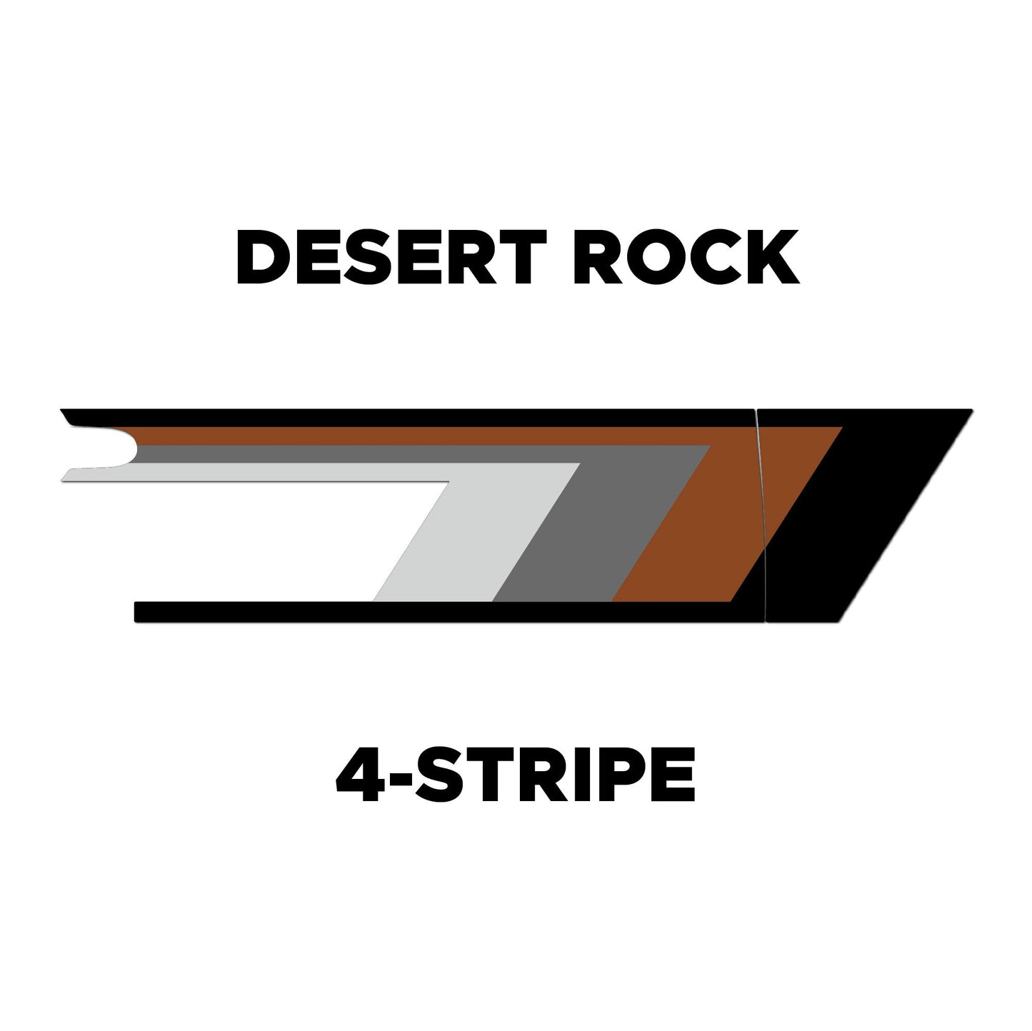 Toyota Land Cruiser Vinyl Heritage Side Stripes | '24 - Present