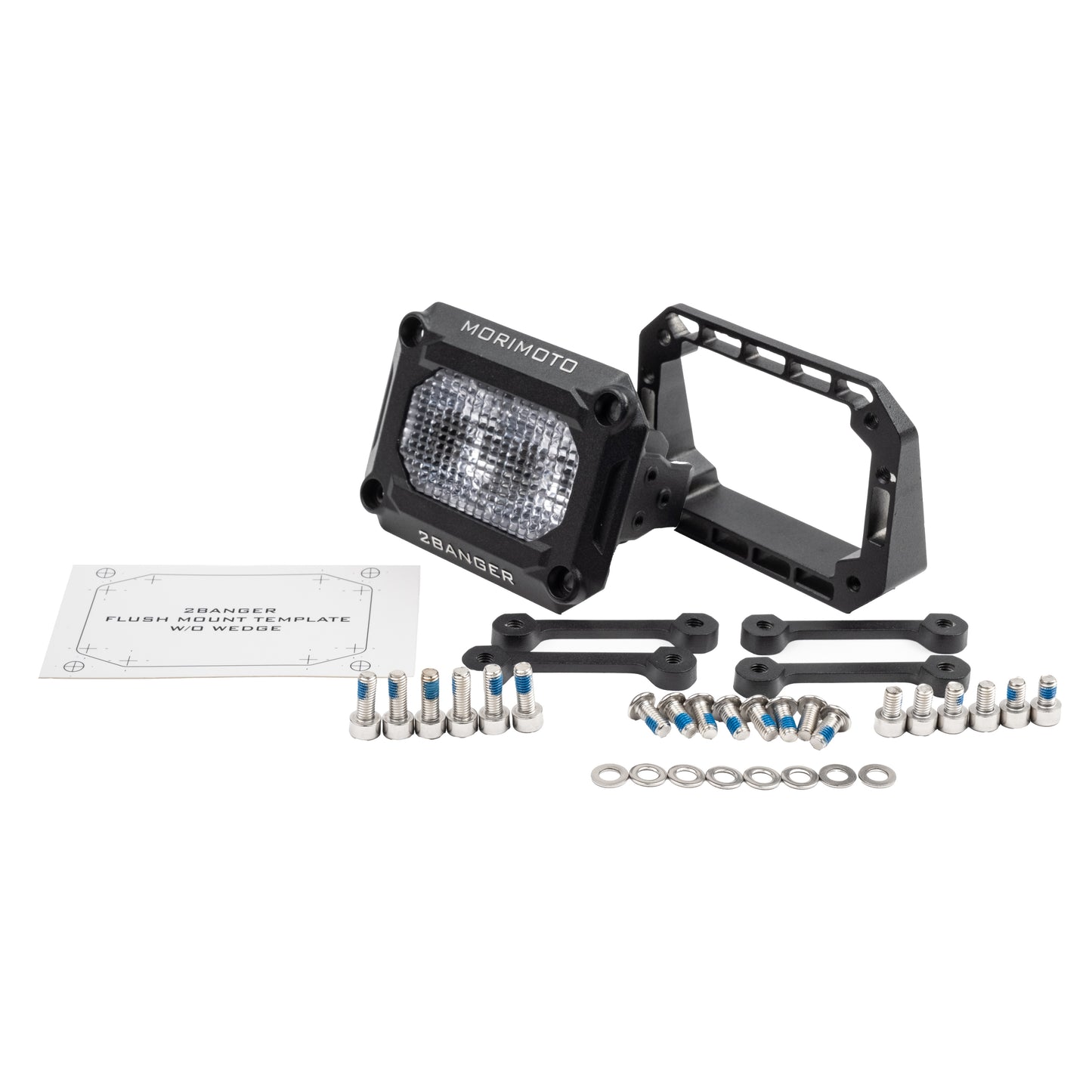 Morimoto 2Banger Flush Mount Kit | Universal Fitment