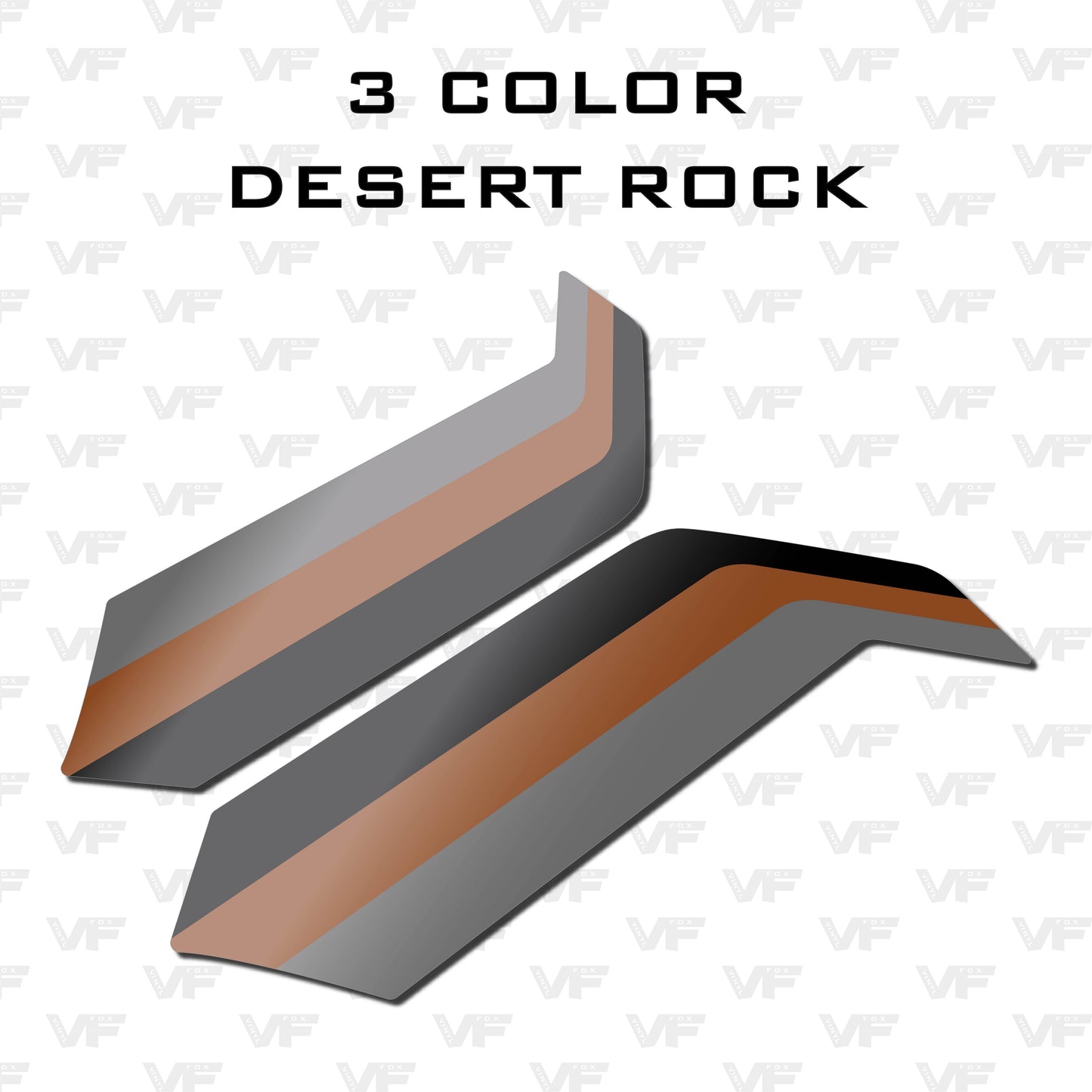 Vinyl Fox Rear Bedside Vinyl Stripe Kit | 2024+ Tacoma