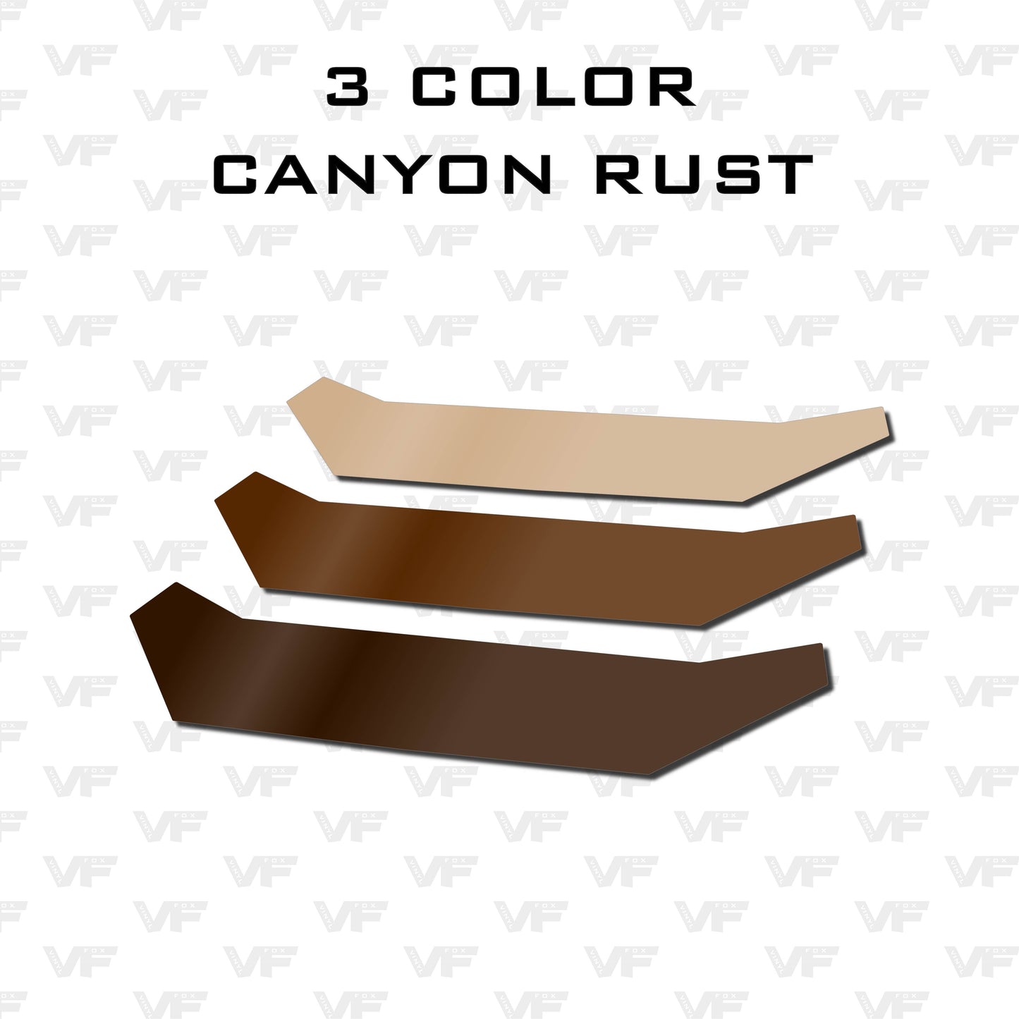 Vinyl Fox Grille Insert Vinyl Stripes | 2024+ Tacoma