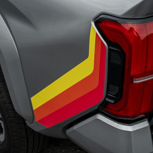 Vinyl Fox Rear Bedside Vinyl Stripe Kit | 2024+ Tacoma