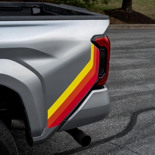 Vinyl Fox Rear Bedside Vinyl Stripe Kit | 2024+ Tacoma
