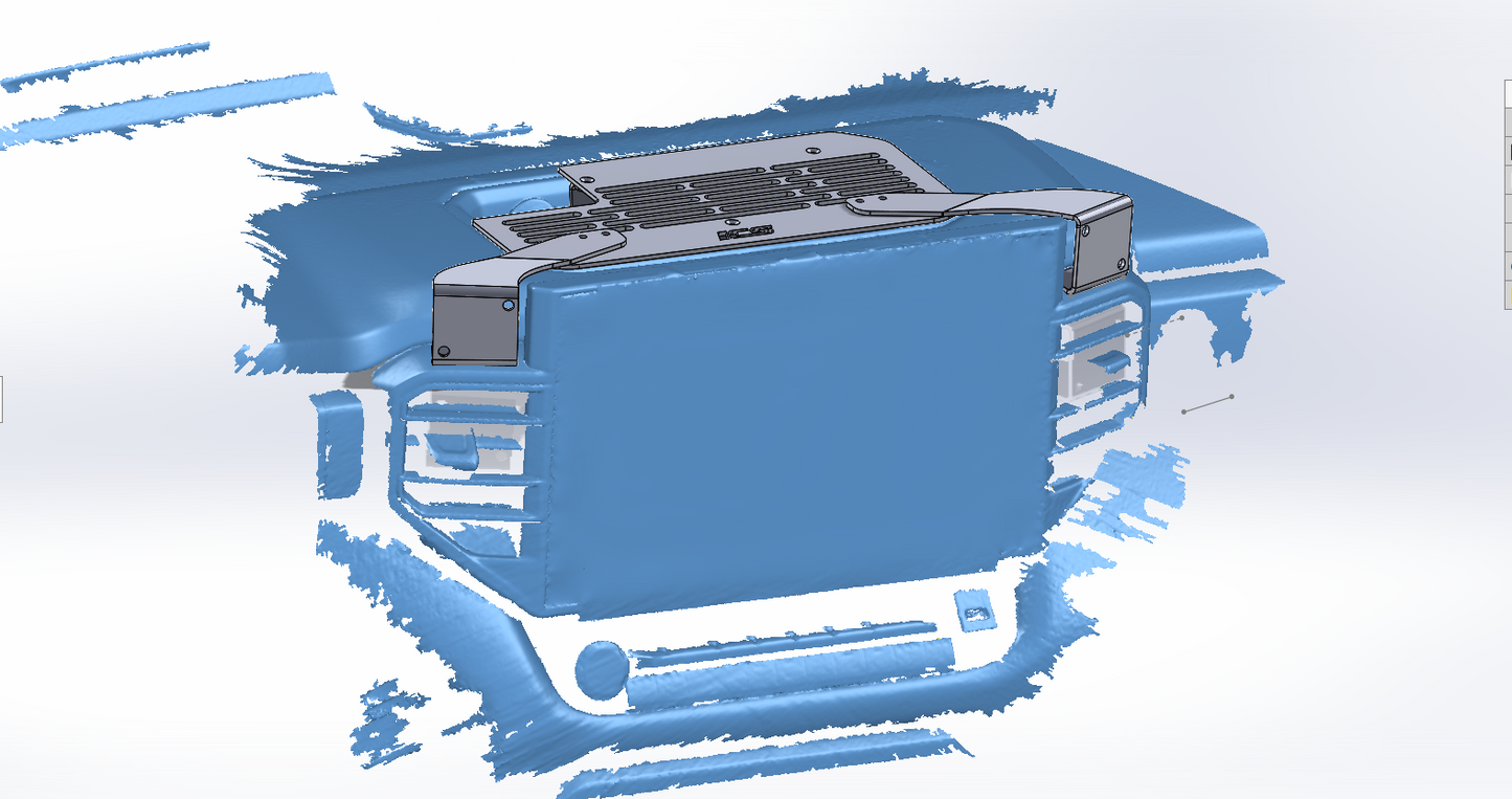 ICS Fab 2022-2025 Toyota Tundra/Sequoia Dash Mount