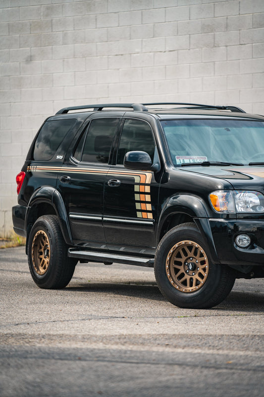 Taco Vinyl Sequoia Checkered Stripe Kit | '01 - '07 Sequoia