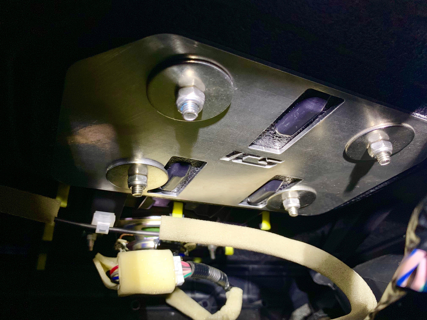 ICS Fab Toyota Tundra Lower Dash Mount Support Plate | '14 - '21 Tundra