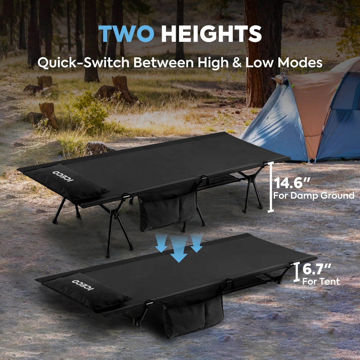 Portable Camping Cot | ICECO