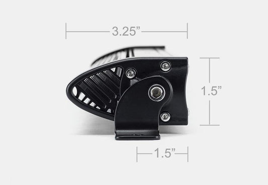 Cali Raised 20" Slim Single Row LED Bar