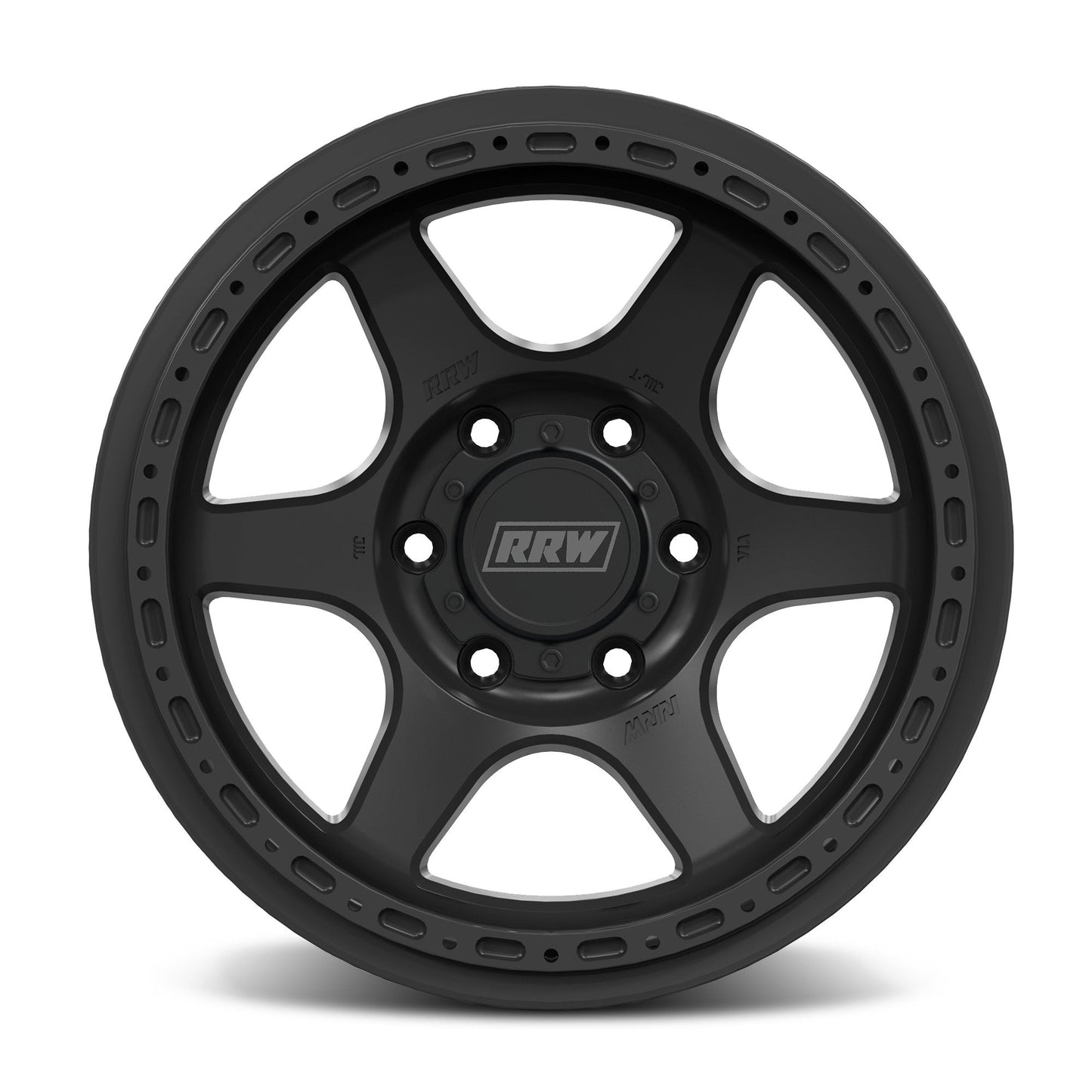 RRW RR2-H Flow Form 17x8.5 Hybrid Beadlock - Matte Black