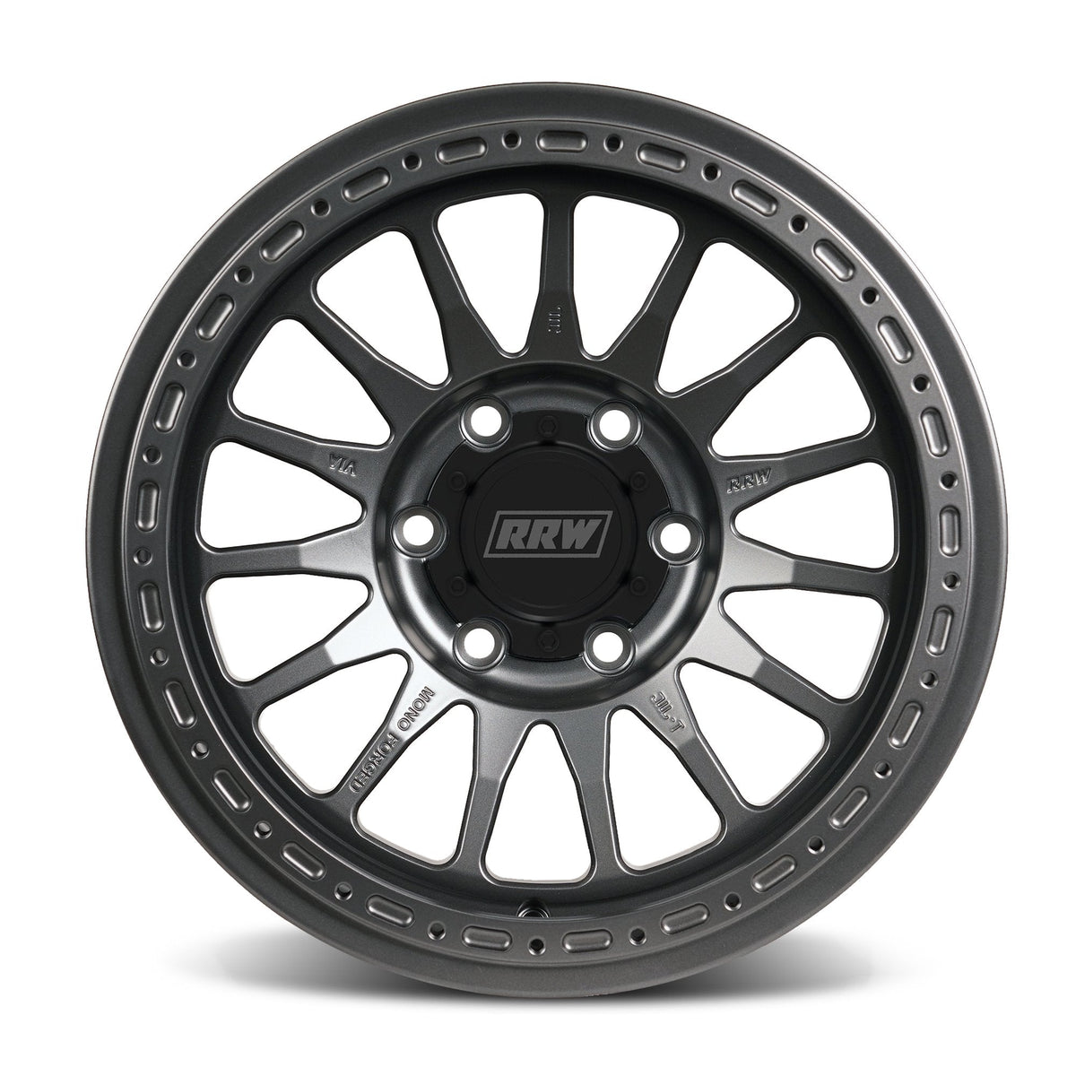 Relations Race Wheels RS7-H Hybrid MonoForged Wheel | Matte Gunmetal