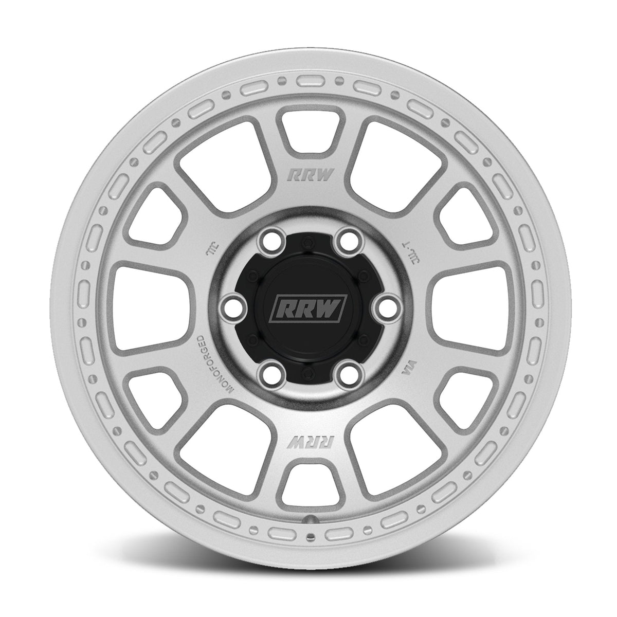 Relations Race Wheels RS5-H Hybrid MonoForged Wheel | Brushed Aluminum