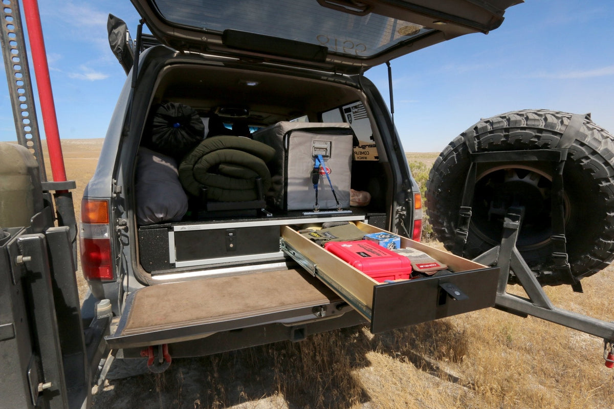 Goose Gear Fitted-Top Side x Side Drawers | '91 - '97 Land Cruiser