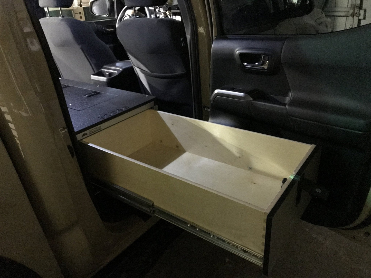 Goose Gear Tacoma Second Row Single Drawer Module | '05 - '23 Tacoma