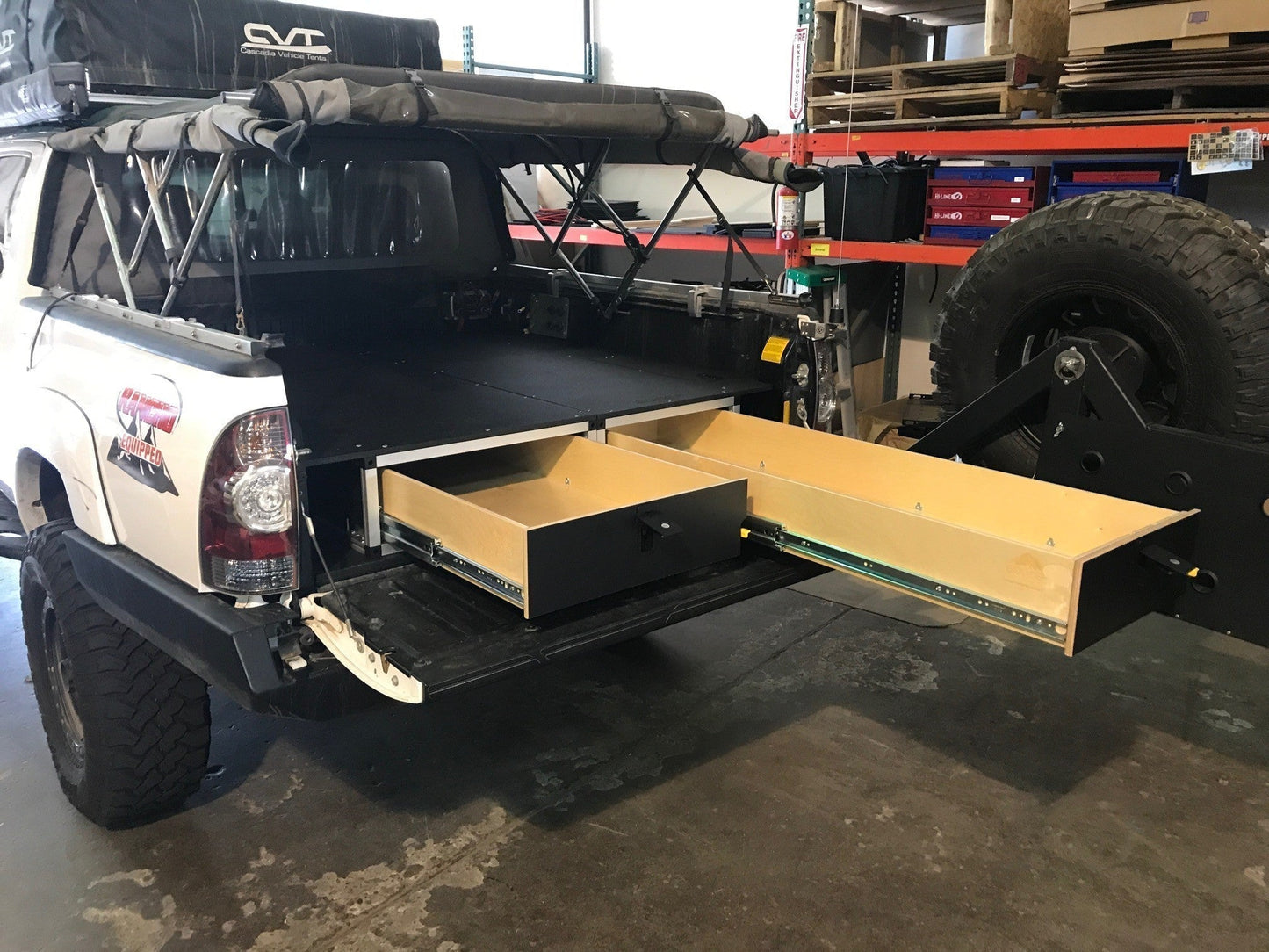 Goose Gear Tacoma Truck Bed Single Drawer Module | '05 - '23 Tacoma