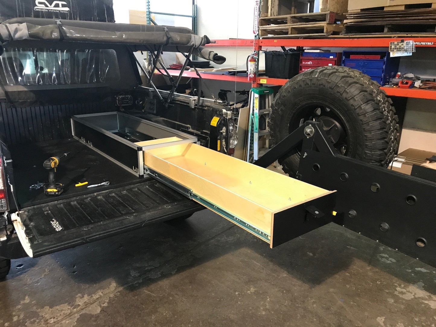 Goose Gear Tacoma Truck Bed Single Drawer Module | '05 - '23 Tacoma