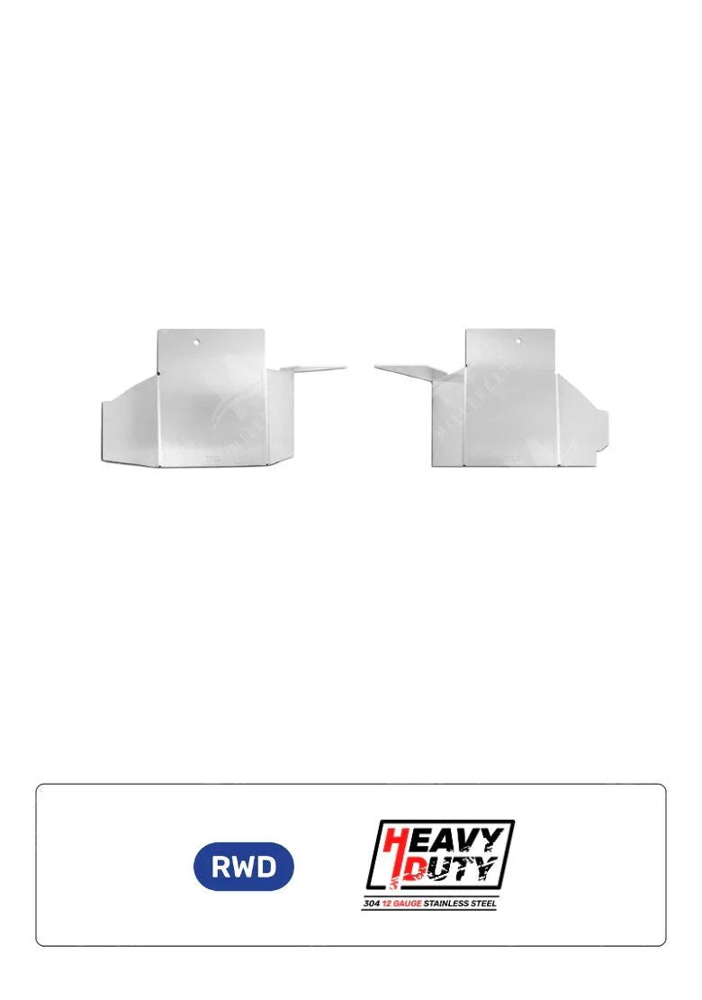 Miller CAT Corp V2 Rear Cat Shield Add-On | Tundra 2007-2021 RWD | Sequoia 2008-2022 RWD