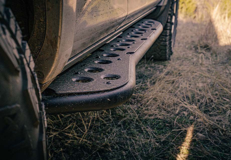 Cali Raised Step Edition Rock Sliders | '05 - '23 Tacoma