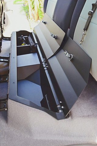 ESP Truck Steel/Aluminum Rear Under Seat Storage | '05 - '23 Tacoma