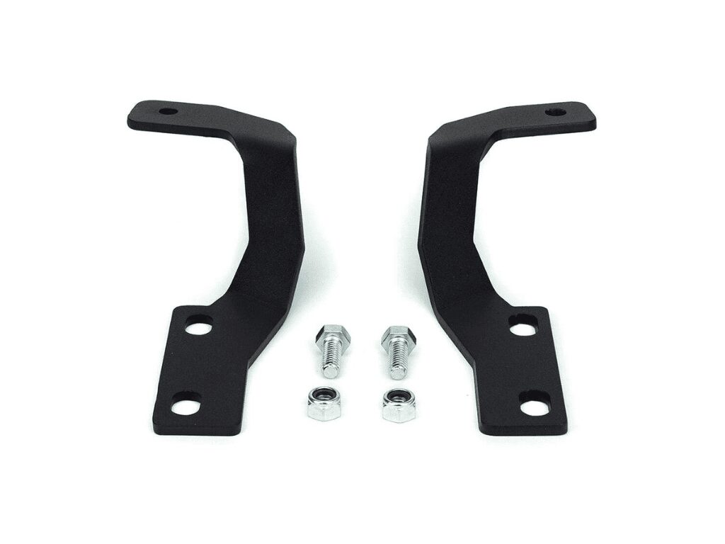 2010-2021 Toyota 4Runner Low Profile LED Ditch Light Brackets Kit